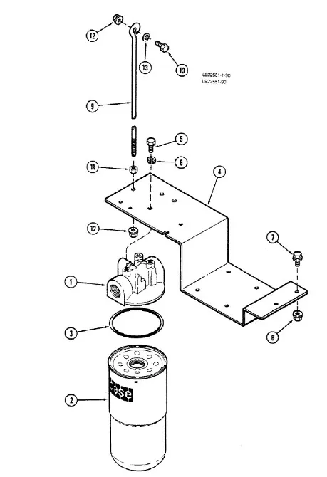 1329214C1 - Набор из 2 фильтров гидравл. 2366/88, 6130/40