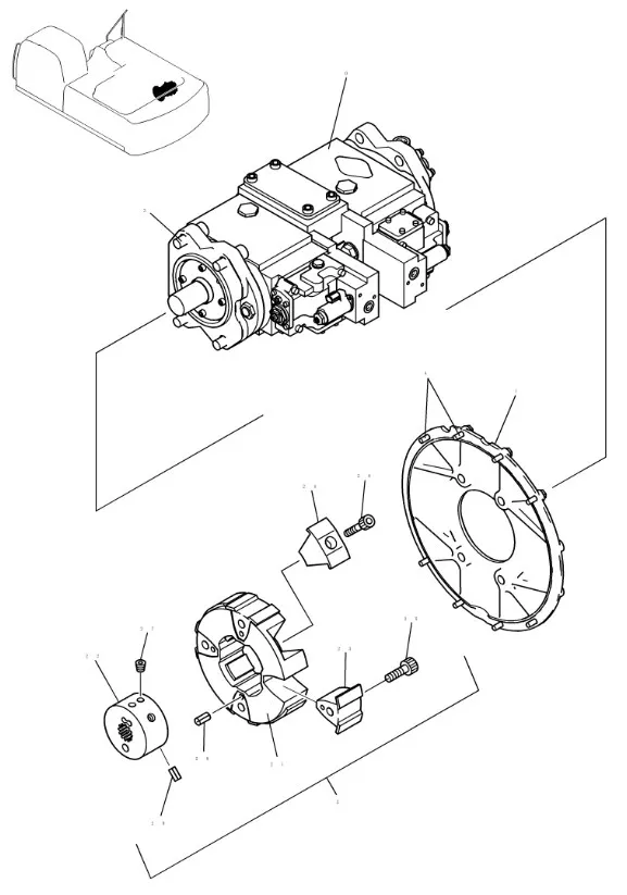2418R605S1 - секция демпфера